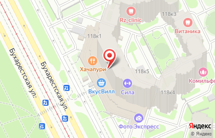 Салон оптики Счастливый Взгляд на Бухарестской улице на карте