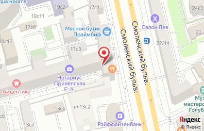Мясная Карта на карте