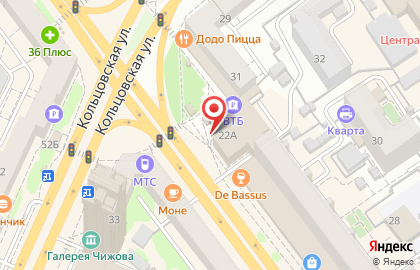 Телекоммуникационная компания Контакт на Плехановской улице на карте