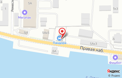 Установочный центр Pandora в Ленинградском районе на карте