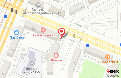 Магазин автозапчастей Омега на Красноармейской улице на карте