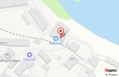 Интернет-магазин автозапчастей Arfacar.ru на карте