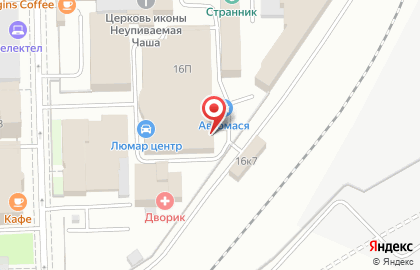 Магазин фаркопов на Московских воротах на карте