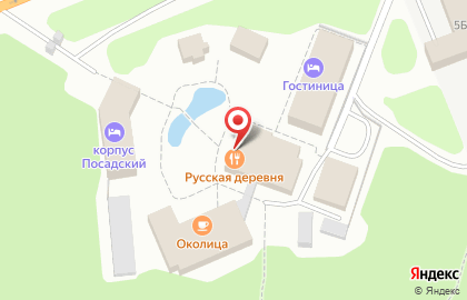 Гостинично-ресторанный комплекс Русская Деревня на карте