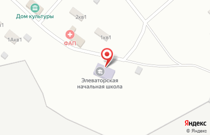 Элеваторская начальная общеобразовательная школа на карте