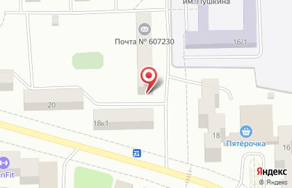 Магазин Растяпино в Нижнем Новгороде на карте