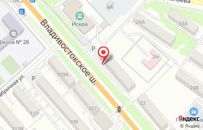 Магазин оптики во Владивостоке на карте