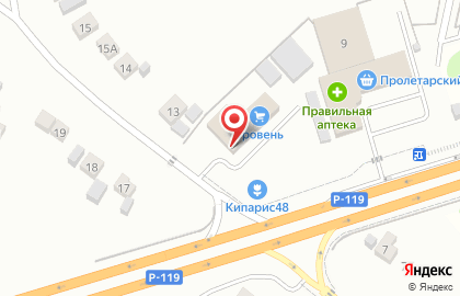Магазин строительно-отделочных материалов Уровень на Советской улице на карте