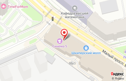 Торговая фирма в Василеостровском районе на карте
