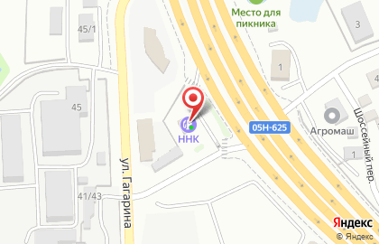 ННК на улице Гагарина в Артёме на карте