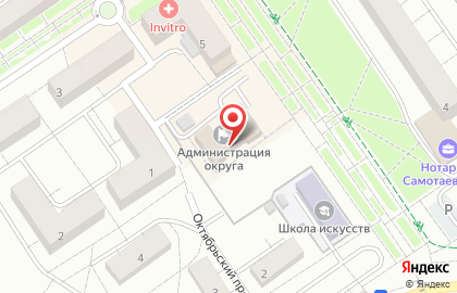 Департамент санитарно-эпидемиологического контроля в Лосино-Петровском на карте