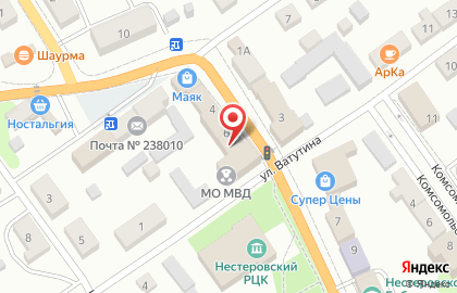 МегаФон в Калининграде на карте
