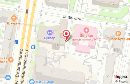 ООО Заемные Деньги на улице Вишневского на карте