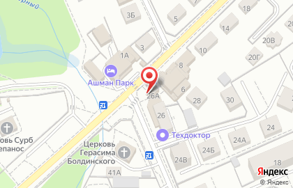 Сеть стрит-фуд кафе Ростерхит в Ленинградском районе на карте