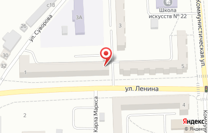 Общественная организация Всероссийское общество инвалидов на улице Ленина на карте
