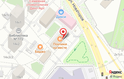 Магазин сантехники и товаров для дома в Обручевском районе на карте