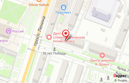 Продовольственный магазин Бульвар на карте