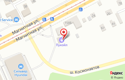 Лукойл-Уралнефтепродукт в Орджоникидзевском районе на карте