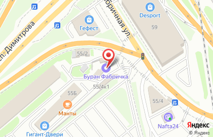 Торгово-монтажная компания Буран на Площади Гарина-Михайловского на карте