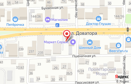 Автосалон в Ростове-на-Дону на карте