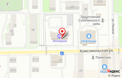 Гостиница Империя на карте