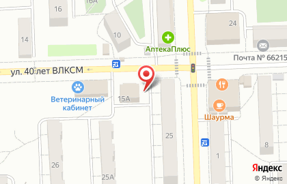 Магазин разливного пива Beer station на улице 40 лет ВЛКСМ на карте