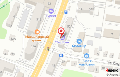 СберБанк России на улице Александра Невского, 50 на карте