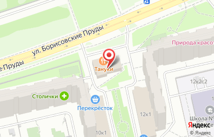 Тренинговый центр Rembrandt на улице Борисовские Пруды на карте