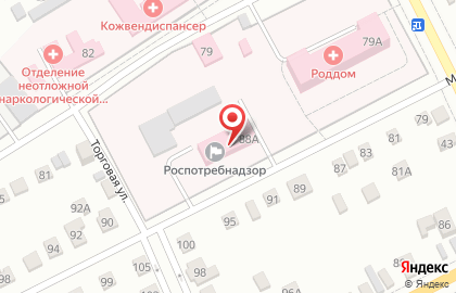 Центр гигиены и эпидемиологии в Волгоградской области, филиал на карте