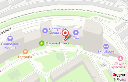 Автоматизированный пункт выдачи Ozon Box на улице Матроса Железняка на карте