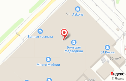 Мебельная компания Е1 на Светлановской улице на карте