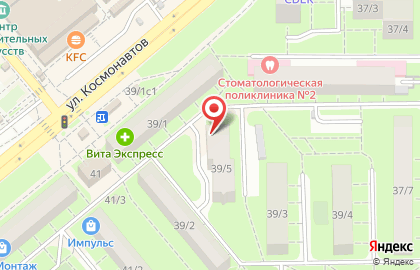 Магазин Садовод в Липецке на карте