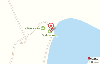 База отдыха У Михалыча на Комсомольской на карте