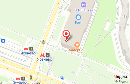 Детейлинга-центр Moscow Detailing на Новоясеневском проспекте на карте