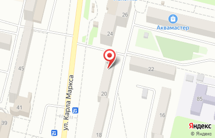 Агентство недвижимости Квартал на улице Карла Маркса на карте