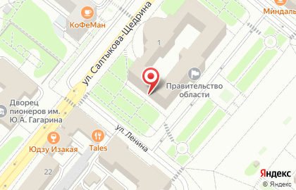 Контрольно-счетная палата Орловской области на карте