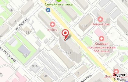 Транспортная компания СпецТех в Кировском районе на карте