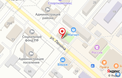 Салон связи и мобильных телефонов Теле2 на улице Ленина на карте