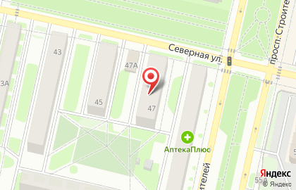 Северная Палата Недвижимости на Северной улице на карте
