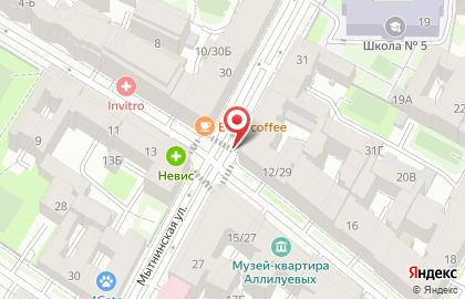 Платёжный терминал Easy click в Петроградском районе на карте