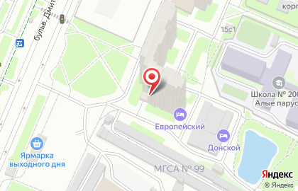 Магазин интересных подарков и вещей DeKoKeram на бульваре Дмитрия Донского на карте