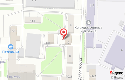 Центр Подарков на улице Добролюбова на карте
