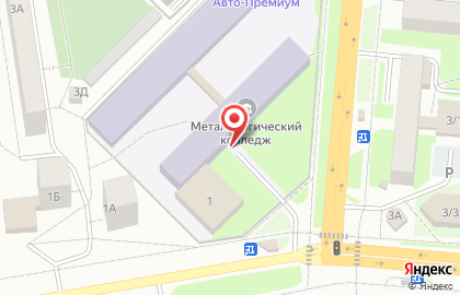 Первоуральский металлургический колледж на карте