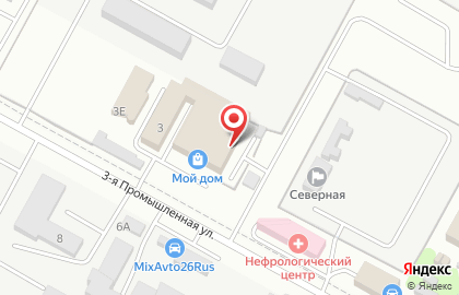 Магазин Мой Дом в Ставрополе на карте
