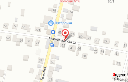 Отделение банка Почта банк на улице им. Ленина на карте