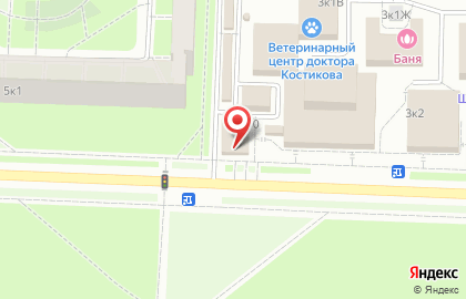 Зоомагазин Дюша в Красносельском районе на карте