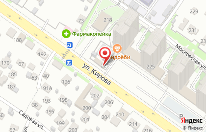 Мастерская стекла и зеркала Сатурн в Октябрьском районе на карте