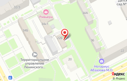 Строительная компания ГрадСтрой в Кемерово на карте