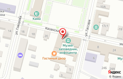 Художественный салон в Казани на карте