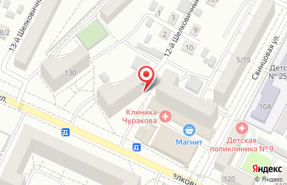 Парикмахерский салон Шелковица во Фрунзенском районе на карте